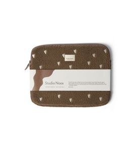 STUDIO NOOS TEDDY HEARTS OBAL NA LAPTOP 15´ BROWN HEARTS - ORGANIZÉRY A KOŠÍKY - KOČÁRKY A PŘÍSLUŠENSTVÍ