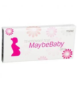 Maybe Baby těhotenský test Strip 2v1