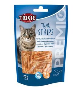 Trixie PREMIO Tuna Strips - pásky s tuňákem, 20g