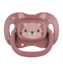 CANPOL BABIES DUDLÍK SILIKONOVÝ SYMETRICKÝ CUTE ANIMALS 18M+ 1KS RŮŽOVÝ - ŠIDÍTKA A DOPLŇKY - KRMENÍ
