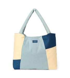 STUDIO NOOS PATCHWORK MOM BAG DENIM - ORGANIZÉRY A KOŠÍKY - KOČÁRKY A PŘÍSLUŠENSTVÍ