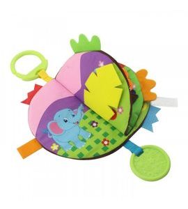 BO JUNGLE PRVNÍ DĚTSKÁ KNÍŽKA B-READ BOOK ANIMALS - KNÍŽKY PRO NEJMENŠÍ - PRO DĚTI