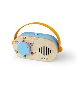 BABY EINSTEIN HRAČKA HUDEBNÍ RÁDIO DISCOVERY RADIO™ HAPE 6M+ - MOTORICKÉ A HUDEBNÍ - PRO DĚTI