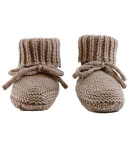 LODGER SLIPPER FOLKLORE MERINO WOOL BUFFALO 0 - 6 MĚSÍCŮ - BOTIČKY - PRO DĚTI