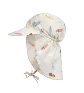LÄSSIG SPLASH SUN PROTECTION FLAP HAT SURFBOARDS SEA SALT 19-36 MO. - ČEPIČKY A KLOBOUČKY - PRO DĚTI