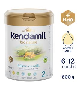 KENDAMIL BIO NATURE 2 HMO+ 800 G - KOJENECKÁ MLÉKA - KRMENÍ