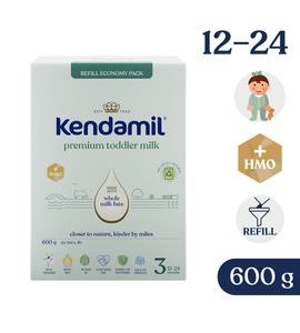 KENDAMIL PREMIUM 3 (600 G) - KOJENECKÁ MLÉKA - KRMENÍ