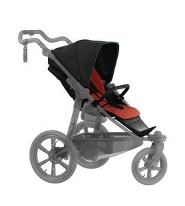 TFK SPORTOVNÍ SEDAČKA MONO/PRO ANTHRACITE WITH RED HIGHLIGHTS - SPORTOVNÍ KOČÁRKY - KOČÁRKY A PŘÍSLUŠENSTVÍ