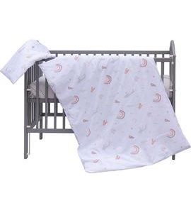 SCARLETT POVLEČENÍ DO POSTÝLKY 2DÍLNÉ SCARLETT MONTA - 90 X 120 CM - POVLEČENÍ DO POSTÝLKY - SPINKÁNÍ