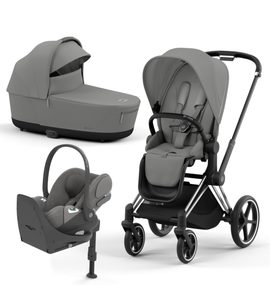 CYBEX PRIAM 4.0 2023 SADA COMFORT 5V1 CHROME BLACK PODVOZEK + POTAH SEZENÍ + KORBA LUX + CLOUD T PLUS + BASE T - KOMBINACE S PŘÍSLUŠENSTVÍM - KOČÁRKY A PŘÍSLUŠENSTVÍ