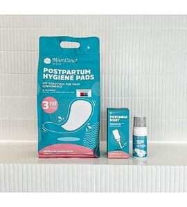 MOMCARE BY LINA ZVÝHODNĚNÝ BALÍČEK POPORODNÍ PÉČE - POPORODNÍ POMŮCKY - PRO MAMINKY