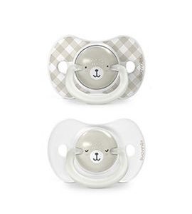 SUAVINEX ŠIDÍTKO DEN&NOC FYZIOLOGICKÉ SILIKON WILD & FREE 6-18 M - 2 KS - ŠIDÍTKA A DOPLŇKY - KRMENÍ