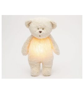 MOONIE USÍNÁČEK MEDVĚD 2.0 ORGANIC POLAR - USÍNÁČCI ŠUMÍCÍ / S TLUKOTEM - PRO DĚTI