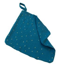 PINKIE ŽÍNKA PINKIE MUSLIN PETROL - ŽÍNKY A HOUBIČKY - KOUPÁNÍ A ZDRAVÍ