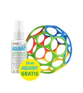 OBALL HRAČKA OBALL™ CLASSIC 10 CM MIX BAREV 0M+AQUAINT 100% EKOLOGICKÁ ČISTICÍ VODA 50 ML - AKTIVNÍ HRAČKY - PRO DĚTI