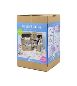 CREATIV COMPANY KREATIVNÍ SADA MAXI BOX SE ZÁSUVKAMI ŠPERKY - NAVLÉKÁNÍ - PRO DĚTI