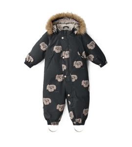 LEOKID ZIMNÍ KOMBINÉZA HERO CHARCOAL PUPPY VEL. 86 - ZIMNÍ KOMBINÉZY - PRO DĚTI