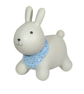 KINDSGUT SKÁKACÍ ZVÍŘÁTKO ZAJÍC - NAFUKOVACÍ SKÁKADLA - PRO DĚTI