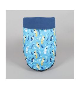 NÁNOŽNÍK PAPOUŠCI + FLEECE DENIM - NÁNOŽNÍKY - KOČÁRKY A PŘÍSLUŠENSTVÍ