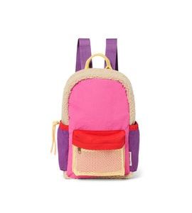 STUDIO NOOS PACKWORK MINI BACKPACK - BATŮŽEK BRIGHT PINK - BATOHY A TAŠKY - PRO DĚTI
