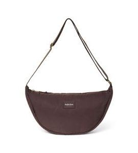 STUDIO NOOS PUFFY MINI FANNY PACK KABELKA BROWN - ORGANIZÉRY A KOŠÍKY - KOČÁRKY A PŘÍSLUŠENSTVÍ