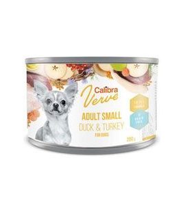 CALIBRA DOG VERVE KONZERVA GF ADULT SMALL DUCK & TURKEY 200 G - KONZERVY PRO PSY - CHOVATELSKÉ POTŘEBY MALVÍKZOO