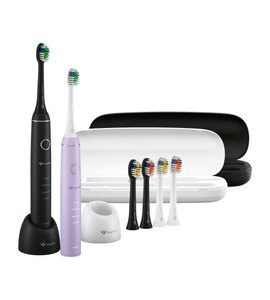 TRUELIFE SONICBRUSH COMPACT DUO BLACK / LAVENDER - ZUBNÍ KARTÁČKY A PASTY - KOUPÁNÍ A ZDRAVÍ