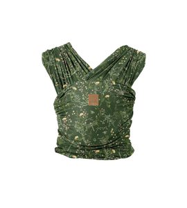 KIKKABOO ŠÁTEK NA NOŠENÍ DĚTÍ ISLA SECRET GARDEN GREEN - KLOKANKY A ŠÁTKY - NOŠENÍ & SPORT