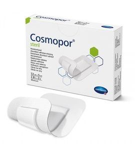 HARTMANN NÁPLAST COSMOPOR STERIL 7,2 X 5 CM 4 X 2,5 CM ROZMĚR POLŠTÁŘKU 10 KS - NÁPLASTI - KOUPÁNÍ A ZDRAVÍ