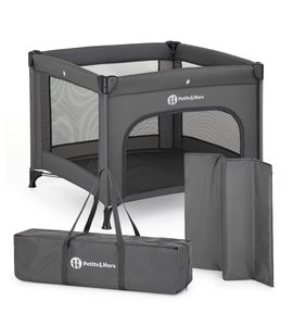 PETITE&MARS OHRÁDKA CESTOVNÍ NOOK URBAN CHARCOAL GREY - OHRÁDKY - KOUPÁNÍ A ZDRAVÍ