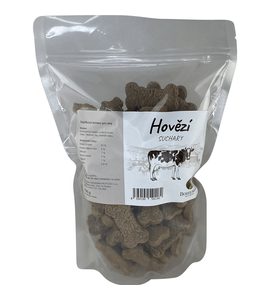 BOHEMIA HOVĚZÍ SUCHARY 750G - SUŠENKY PRO PSY - CHOVATELSKÉ POTŘEBY MALVÍKZOO