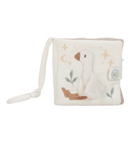 LITTLE DUTCH ZÁVĚSNÁ TEXTILNÍ KNÍŽKA S AKTIVITAMI NEWBORN NATURALS - FARMA - PRO DĚTI