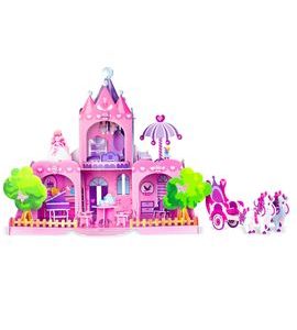 FIESTA CRAFTS 3D PUZZLE - ZÁMEK PRO PRINCEZNU - PUZZLE - PRO DĚTI