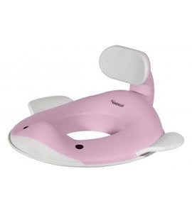 KINDSGUT SEDÁTKO NA WC VELRYBA SVĚTLE RŮŽOVÁ - ADAPTÉRY NA WC - KOUPÁNÍ A ZDRAVÍ