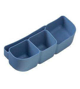 B.BOX SILIKONOVÝ BENTO ORGANIZÉR DO VELKÉHO BOXU - MODRÝ - KRABIČKY NA SVAČINU - KRMENÍ