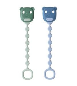 B.BOX SILIKONOVÝ KLIP NA DUDLÍK, 2 KS - SAGE/OCEAN - ŠIDÍTKA A DOPLŇKY - KRMENÍ