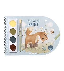 LITTLE DUTCH OMALOVÁNKY S VODOVKAMI FOREST FRIENDS - FOREST FRIENDS - PRO DĚTI