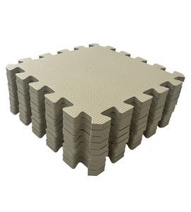 RIALTO BABY HRACÍ PODLOŽKA PUZZLE LIGHT BEIGE 90X90 CM - HRACÍ PODLOŽKY NA ZEM - SPINKÁNÍ