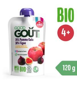 GOOD GOUT BIO JABLKO A FÍKY 120 G - EXPIRACE 18.2.2026 - KAPSIČKY - KRMENÍ
