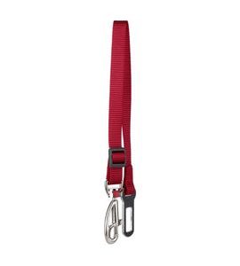 RED DINGO BEZPEČNOSTNÍ PÁS RD 15 MM X 34-50 CM - ČERVENÁ - POSTROJE PRO PSY DO AUTA - CHOVATELSKÉ POTŘEBY MALVÍKZOO