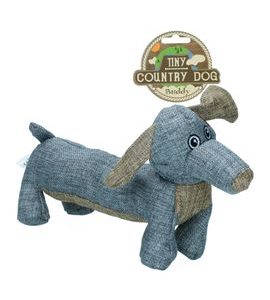 COUNTRY DOG JEZEVČÍK TINY BUDDY 31CM - ODOLNÉ HRAČKY PRO PSY - CHOVATELSKÉ POTŘEBY MALVÍKZOO