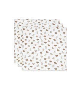 JOLLEIN PLENY 3 KS 70X70 CM MIFFY & FRIENDS - LÁTKOVÉ PLENY ALL IN ONE - PŘEBALOVÁNÍ