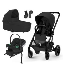 CYBEX SET 5V1 BALIOS S LUX 2024 + COT S LUX + ATON B2 I-SIZE + BÁZE ONE + ADAPTÉRY - TROJKOMBINACE - KOČÁRKY A PŘÍSLUŠENSTVÍ