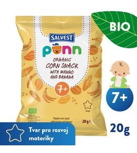 SALVEST PÕNN BIO MANGOVÉ KŘUPKY (20 G) - TYČINKY/SUŠENKY - KRMENÍ