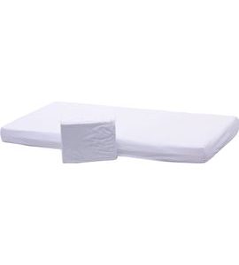 SCARLETT PROSTĚRADLO NEPROPUSTNÉ 120X60CM BÍLÉ - PROSTĚRADLA - SPINKÁNÍ