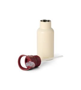 STUDIO NOOS NEREZOVÁ LÁHEV NA NÁPOJ SMALL 350ML L KRÉMOVÁ - TERMOOBALY A TERMOSKY - KRMENÍ