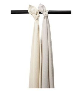 MEYCO MUŠELÍNOVÉ PLENY 2-BALENÍ SOFT SAND/GREIGE - ZAVINOVACÍ PLENY / OSUŠKY VELKÉ - PŘEBALOVÁNÍ