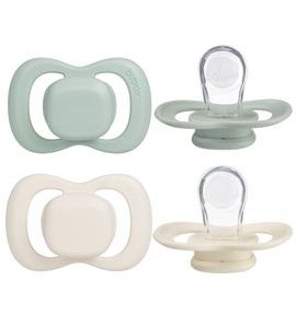 B.BOX DUDLÍKY SILIKONOVÉ 6M+, 2 KS - SAGE/VANILLA - ŠIDÍTKA A DOPLŇKY - KRMENÍ