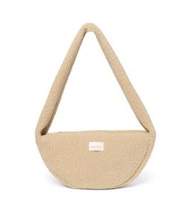 STUDIO NOOS TEDDY MINI CROSS BODY BAG ECRU - ORGANIZÉRY A KOŠÍKY - KOČÁRKY A PŘÍSLUŠENSTVÍ