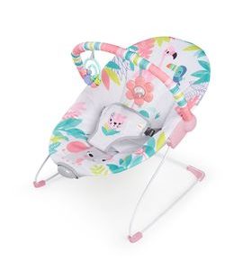 BRIGHT STARTS LEHÁTKO VIBRUJÍCÍ FLAMINGO VIBES ™ 0M +, DO 9KG - LEHÁTKA A HOJDAČKY - SPINKÁNÍ